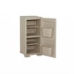 MOBILE MULTIUSO 1 ANTA TALPA 40X43X85,5 CM CON 2 MODULI E 2 TASCHE LATERALI – ARMADIO COMPATTO ORGANIZZATORE CON RIPIANI