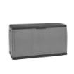 BAULE MULTIUSO IN POLIPROLPILENE COLORE GIRGIO/NERO L 118 X P 54 X H 65 CM 414LT