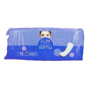 HYDRA VIVA+ ASSORBENTI SOTTILI NOTTE SENZA ALI 12PZ