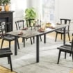 Tavolo da giardino allungabile tavolo da esterno 6 - 8 persone bordo in alluminio e struttura in acciaio 160/240 cm grigio
