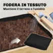 LETTO PER ORTO RIALZATO A 2 LIVELLI CON RIPIANI IN LEGNO, 119.5X102X76.5CM, MARRONE