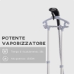 STIRATRICE A VAPORE FERRO DA STIRO VERTICALE 1950W, 35X25X23CM, BIANCO