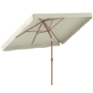 OMBRELLONE DA GIARDINO E DA ESTERNO INCLINABILE 2X3 M BEIGE