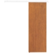 Porta Scorrevole 75x210cm, Armadio Kit Montaggio, Binario, Effetto Legno Marrone