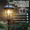 Set di 2 Lampioni Solari da Giardino 1.86m, Lampade Stradali Acciaio Inox
