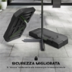 SET 2 PESI BASE PER OMBRELLONE A SBALZO IN HDPE RIEMPIBILI FINO A 105 KG, 101X101X12CM, NERO