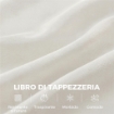 Divano 2 Posti Imbottito in Tessuto Effetto Pelle Traspirante, Imbottitura Spessa, 2 Cuscini, Braccioli, per Soggiorno, Crema