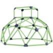 Gioco Arrampicata Bambini 3-8 Anni a Cupola con Bordi Smussati, in PP, 182.5x182.5x119 cm, Verde e Viola
