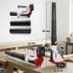 SOFFIATORE PER FOGLIE CORDLESS CON BATTERIA DA 4000MAH E CARICATORE, 18V, LEGGERO CON 6 LIVELLI DI VELOCITÀ
