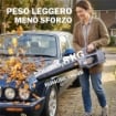 SOFFIATORE FOGLIE CORDLESS 36V, 2 BATTERIE 4000MAH, CARICATORE INCLUSO, MODELLO LEGGERO.