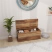 PANCA CONTENITORE MULTIUSO LEGNO PER CAMERA INGRESSO BIANCO 100X40X40CM