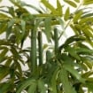 PIANTA ARTIFICIALE DI BAMBÙ, 180 CM PIANTA FINTA REALISTICO CON VASO DECORATIVO PER SOGGIORNO E CAMERA DA LETTO, VERDE