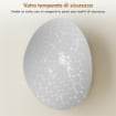ARMADIETTO BAGNO LED, ANTI-APPANNAMENTO, ILLUMINAZIONE DIMMERABILE 3 COLORI, BIANCO, DA PARETE