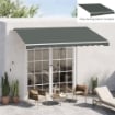 TELO DI RICAMBIO PER TENDA A BRACCI RETRATTILE IN POLIESTERE ANTI UV DA 4X2.5 M, GRIGIO