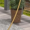 ARCO DA GIARDINO IN ACCIAIO, ARCHETTO NUZIALE PER PALLONCINI E PIANTE RAMPICANTI PER CERIMONIE, COMPLEANNI ED EVENTI, ORO