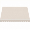 Telo di Ricambio per Tenda Parasole Retrattile, in Poliestere UV 50+, 3.5x2.5 m, Crema