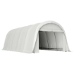 GARAGE AUTO TENDA GARAGE ESTERNO UV50+ TELAIO ZINCATO 3.6X7.2 M CREMA