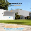 COPERTURA PER PERGOLA TELO PER GAZEBO UV30+, 3X3M, GRIGIO CHIARO
