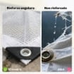 Telo Impermeabile 3x5m, Robusto PE 140GSM, Resistente agli Strappi