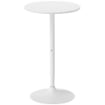 Tavolo Bar Isola Cucina Rotondo Alto Salvaspazio Ï60x102 cm Bianco