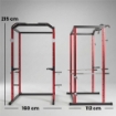 Power Cage, Rack Regolabile con CapacitÓ di 460KG