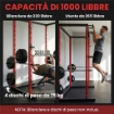 Power Cage, Rack Regolabile con CapacitÓ di 460KG