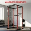 Power Cage, Rack Regolabile con CapacitÓ di 460KG