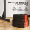 Kit Pesi con 2 Dischi da 7.5 kg e 2 Dischi da 5 kg in Polipropilene e Sabbia, Ï30x5.5 cm e Ï27x4.5 cm, Nero