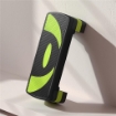 STEPPER FITNESS PER AEROBICA REGOLABILE SU 3 ALTEZZE DA 10-15-20 CM, VERDE E NERO