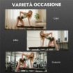 SET 2 MANUBRI FITNESS DA 15 KG ESAGONALI CON IMPUGNATURA ANTISCIVOLO, IN ACCIAIO E GOMMA, Ï15.5 X 33.6 CM, NERO