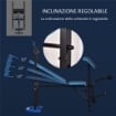 Panca Multifunzione con Supporto Bilanciere e Schienale Regolabile, in Acciaio e PU, 155x56.5x120 cm, Nero e Blu