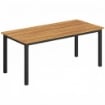 Tavolo da Giardino Rettangolare per 6-8 Persone, Dimensioni 180 x 86 cm