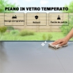Tavolo da Giardino Tavolo da Pranzo Allungabile 140/240x90 cm Nero