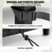 Coperture per Mobili da Giardino 4 Pezzi, Impermeabili, Nero