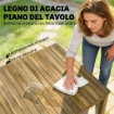 Set da Pranzo da Giardino 5 Pezzi, Tavolo e Sedie per 4 Persone, Teak