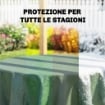 TELONE IMPERMEABILE 6 X 4 M, PE RESISTENTE AGLI STRAPPI 90 GSM