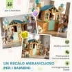 Casetta da Giardino per Bambini Finestra, Snack Bar, Mezza Porta, Portavasi, Telo Bersaglio, 4 Palline, Lavagna