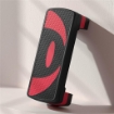 STEP FITNESS DA AEROBICA REGOLABILE SU 3 ALTEZZE, IN PLASTICA, 80X31X10/15/20 CM, ROSSO E NERO