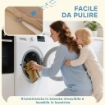 SET 8 COSTRUZIONI MORBIDE PER BAMBINI 0-3 ANNI DA INTERNI, IN VELLUTO E SCHIUMA PU ARANCIONE