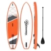 Tavola Sup Gonfiabile Stand Up Paddle Antiscivolo 320x82x15 cm, Arancione