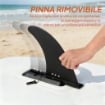Tavola Sup Gonfiabile Stand Up Paddle Antiscivolo 320x82x15 cm, Arancione