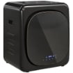 ASCIUGATRICE AD ARIA CARICO 4KG CON TIMER E PROGRAMMA SMART, IN ACCIAIO INOX E ABS, 48X40X56 CM, NERO