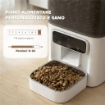 Distributore Automatico di Cibo per Gatti 4.5L con APP e Registratore Vocale
