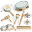 Strumenti Musicali per Bambini, Set Percussioni in Legno Montessori