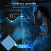 CONDIZIONATORE PORTATILE 7000 BTU, UNITÓ 4-IN-1 CON RAFFREDDAMENTO, DEUMIDIFICATORE, VENTILATORE, MODALITÓ NOTTE