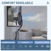 Ventilatore Nebulizzatore con Serbatoio 3L, 3 ModalitÓ e 3 VelocitÓ, 44.5x38.5x120 cm, Nero