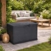 MAURY'S BAULE CASSAPANCA 170 LT DA ESTERNO IN RESINA 78LX55PX52H CM ANTRACITE