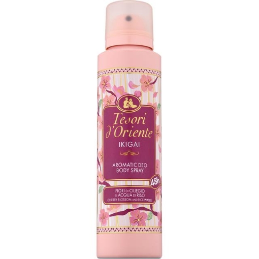 TESORI D'ORIENTE DEODORANTE SPRAY IKIGAI - FRAGRANZA FIORI DI CILIEGIO E ACQUA DI RISO 48H 150ML