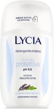 DETERGENTE INTIMO LYCIA FORMULA PROTETTIVA PH4.5 CON AZIONE RIEQUILIBRANTE - 200ML