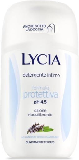 DETERGENTE INTIMO LYCIA FORMULA PROTETTIVA PH4.5 CON AZIONE RIEQUILIBRANTE - 200ML
